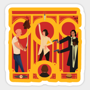 Pulp Fiction Sticker